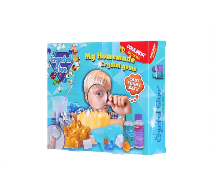 Paulinda Набір для творчості Paulinda Crystal glue DIY Кристали 5 в 1 (PL-199615)