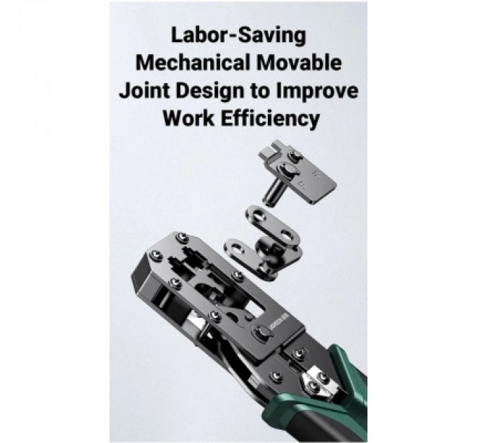 Інструмент Ugreen Обтискні кліщі NW136 Multifunctional Clamp Green (70683)