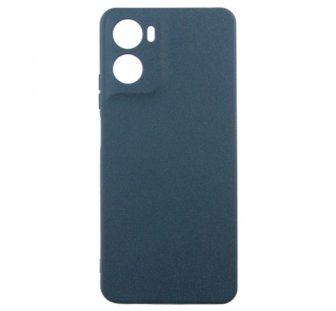 Чохол до мобільного телефона Dengos Motorola G06 Carbon+glass Blue (DG-KM-174)