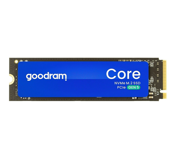 Goodram Накопичувач SSD 1TB Goodram Core M.2 2280 PCIe 5.0 x4 NVMe 3D NAND (SSDR-GRC01-1K0-80)