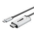 Cabletime Кабель Cabletime USB Type-C - HDMI (M/M), 4K, Ultra HD, PD100W, для Nintendo Switch 2 м, Black (CC17L)