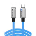 Cabletime Кабель Cabletime USB Type-C - USB Type-C (M/M) PD 240W, 1 м, Blue (CU05H)