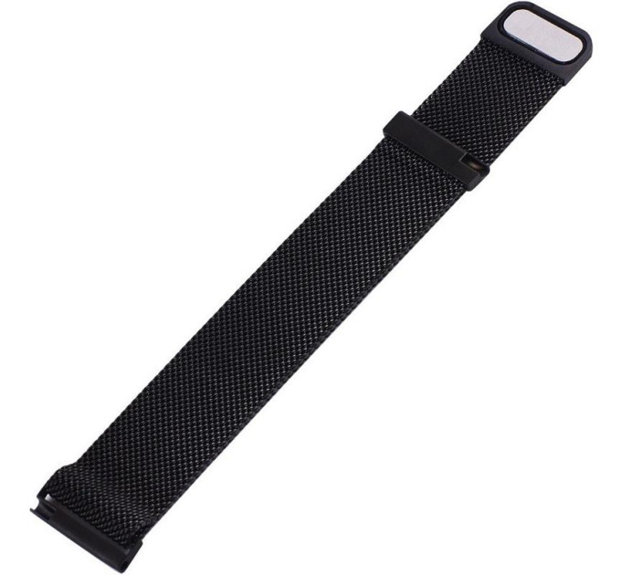 BeCover Ремінець BeCover Milanese Style для Xiaomi Amazfit Bip (20mm) Lite/Bip S Lite/GTR 42mm/GTS/TicWatch S2/TicWatch E/GTS 3/GTS 2 mini Black (707679)