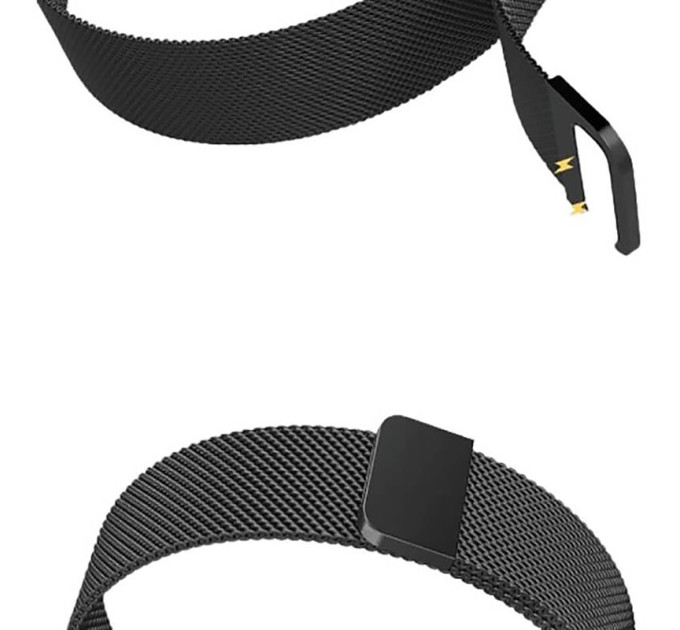 BeCover Ремінець BeCover Milanese Style для Xiaomi Amazfit Bip (20mm) Lite/Bip S Lite/GTR 42mm/GTS/TicWatch S2/TicWatch E/GTS 3/GTS 2 mini Gray (707681)
