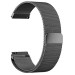 BeCover Ремінець BeCover Milanese Style для Xiaomi Amazfit Bip (20mm) Lite/Bip S Lite/GTR 42mm/GTS/TicWatch S2/TicWatch E/GTS 3/GTS 2 mini Gray (707681)