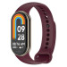 BeCover Силіконовий ремінець BeCover для Xiaomi Mi Smart Band 8 Burgundy Red (709378)
