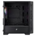 Корпус 1stPlayer D4-M-BK-2F1P-1F1 Black