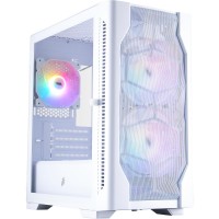 Корпус 1stPlayer D4-M-WH-2F1P-W-1F1-W White