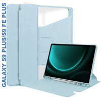 Чохол до планшета BeCover 360° Rotatable Samsung Tab S9 Plus (SM-X810/SM-X816)/S9 FE Plus (SM-X610/SM-X616) 12.4" Light Bl (710401)