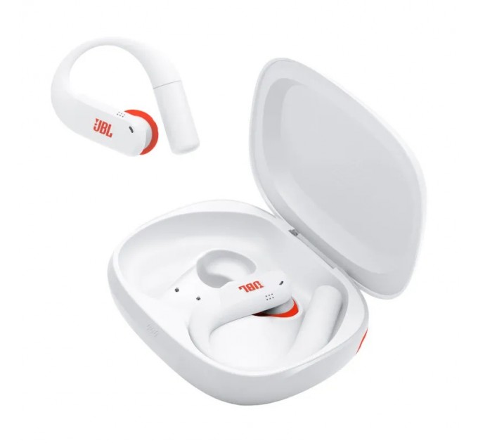 Bluetooth-гарнітура JBL Endurance Peak 4 White (JBLENDUPEAK4WHT)