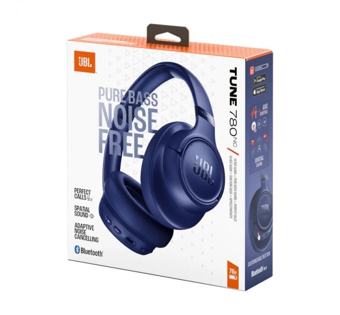 Bluetooth-гарнітура JBL Tune 780NC Blue (JBLT780NCBLU)