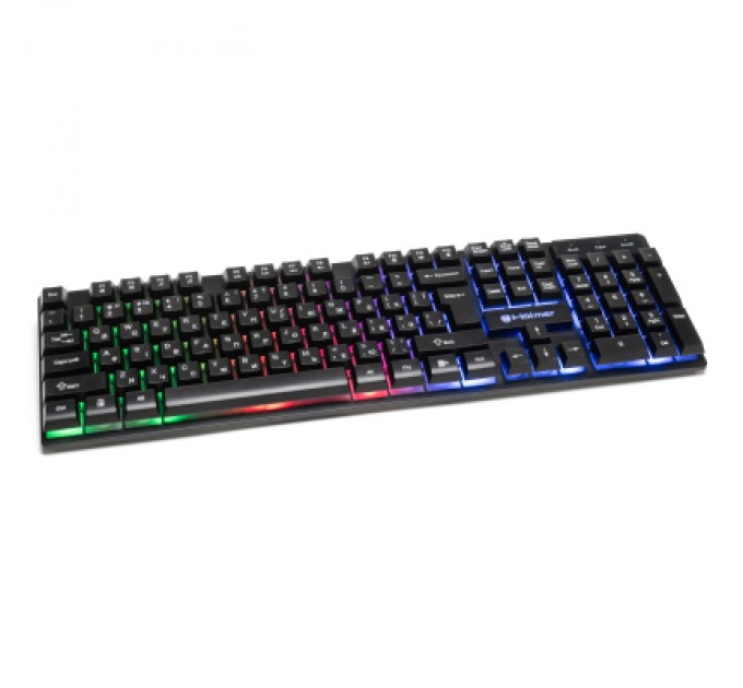 Клавіатура Hölmer K-01GS RGB Backlight USB UA Black (K-01GS)