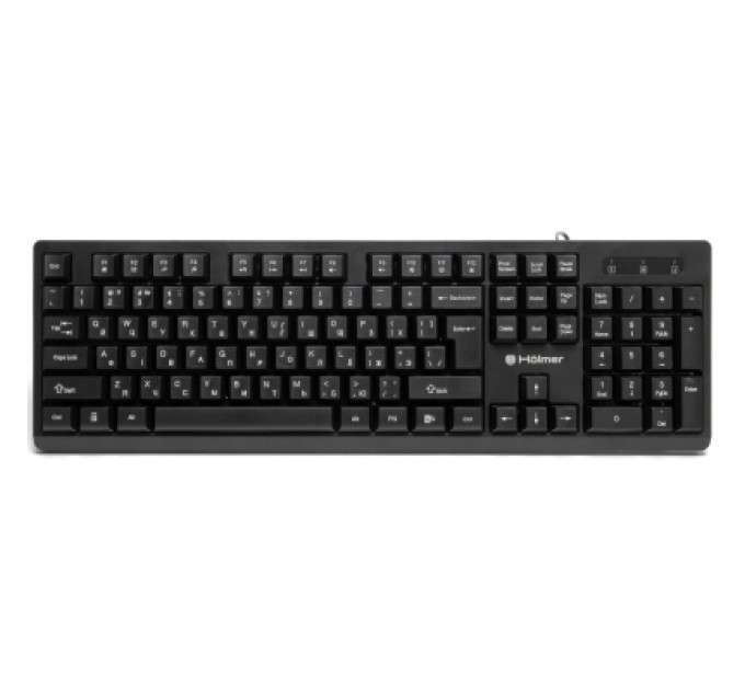 Клавіатура Hölmer K-02OF USB UA Black (K-02OF)