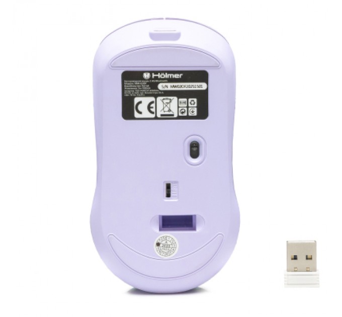 Мишка Hölmer MW-02OF Wireless/Bluetooth Purple (MW-02OF)