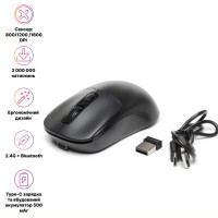 Мишка Hölmer MW-03OF Wireless/Bluetooth Black (MW-03OF)