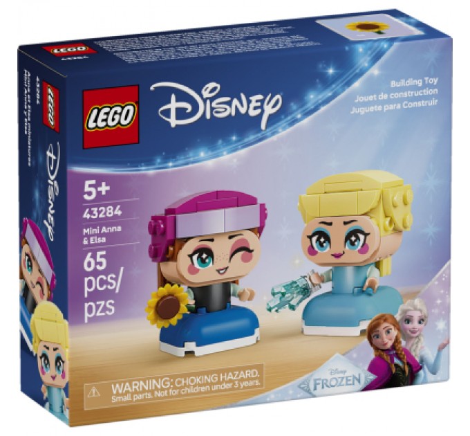 Конструктор LEGO Disney Princess Мініпринцеси Анна та Ельза (43284)