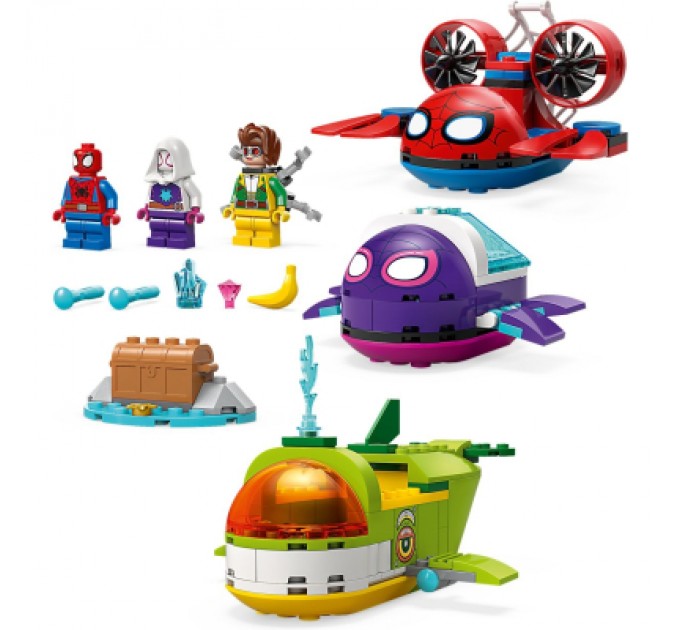 Конструктор LEGO Spidey Павук: Підводні транспортні засоби (11207)