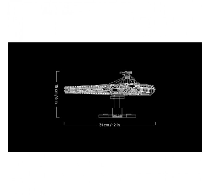 Конструктор LEGO Star Wars Зоряний крейсер класу «Венатор» (75441-)