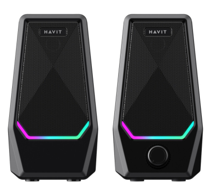 Havit Акустична система Havit SK768 USB RGB Black (6939119042585)