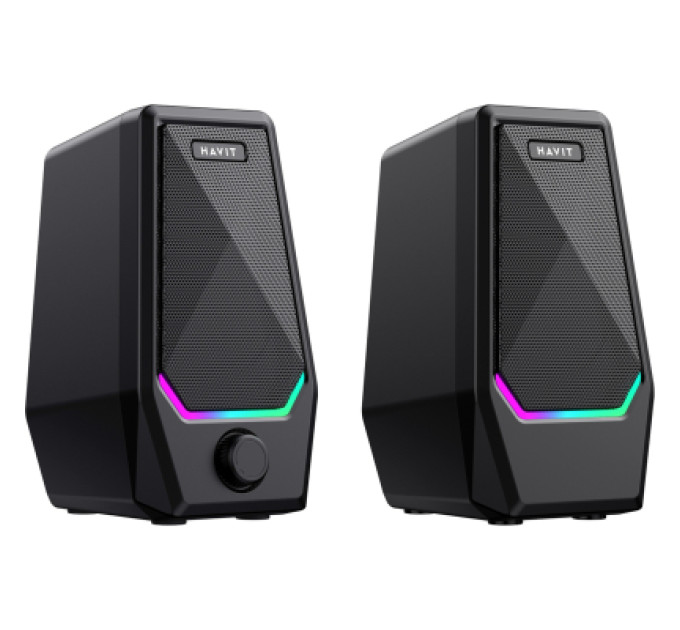 Havit Акустична система Havit SK768 USB RGB Black (6939119042585)