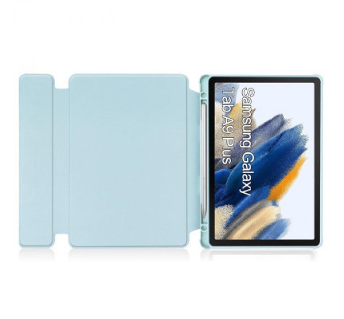 BeCover Чохол до планшета BeCover Keyboard 360° Rotatable Samsung Tab A9 Plus SM-X210/SM-X215/SM-X216 11.0" Light Blue (710332)