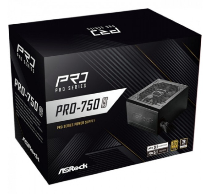 Блок живлення ASRock 750W (PRO-750G)