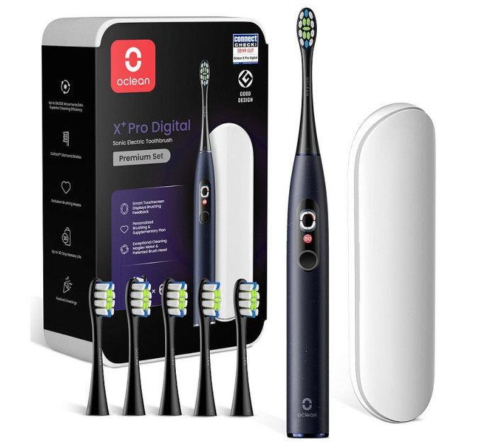 Oclean Електрична зубна щітка Oclean X Plus Pro Digital Blue