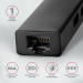 AXAGON Хаб концентратор AXAGON HMC-GL3A SuperSpeed USB-C hub + gigabit LAN