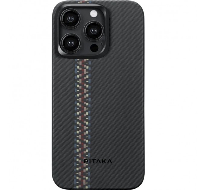 Чохол-накладка Pitaka MagEZ Case 4 для Apple iPhone 15 Pro Max Rhapsody (FR1501PM)