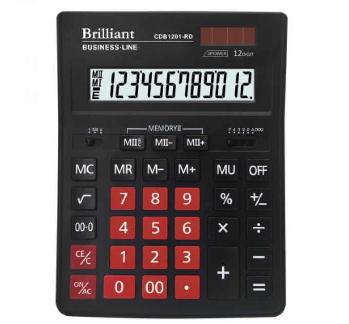 Калькулятор Brilliant CDB1201-RD (8853549)