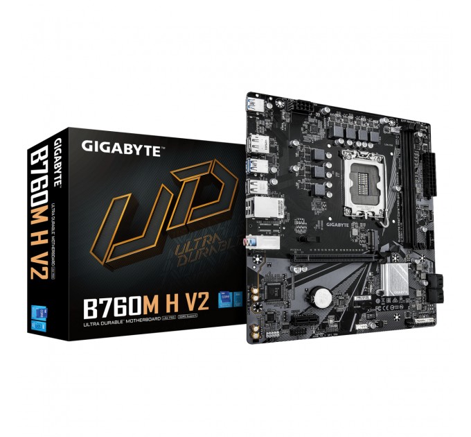 Материнська плата Gigabyte B760M H V2 Socket 1700