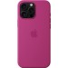 Чохол-накладка Apple Silicone Case with MagSafe для Apple iPhone 16 Pro Max Fuchsia (MYYX3)