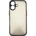 Dengos Чохол до мобільного телефона Dengos Matte iPhone 17 Black (DG-TPU-MATT-170)