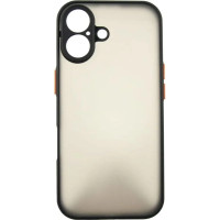 Чохол до мобільного телефона Dengos Matte iPhone 17 Black (DG-TPU-MATT-170)