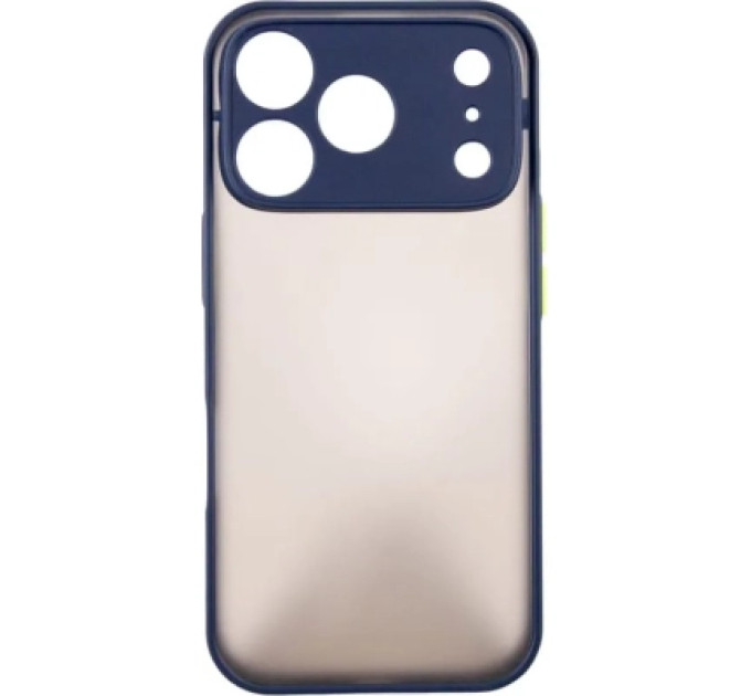 Dengos Чохол до мобільного телефона Dengos Matte iPhone 17 Pro Blue (DG-TPU-MATT-171)