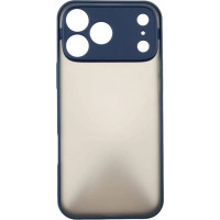 Чохол до мобільного телефона Dengos Matte iPhone 17 Pro Max Blue (DG-TPU-MATT-172)
