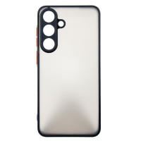 Чохол до мобільного телефона Dengos Matte Samsung Galaxy S25 FE Black (DG-TPU-MATT-169)