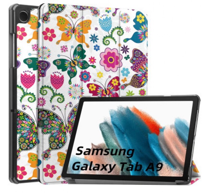 BeCover Чохол до планшета BeCover Smart Case Samsung Tab A9 SM-X115 8.7" Butterfly (709912)