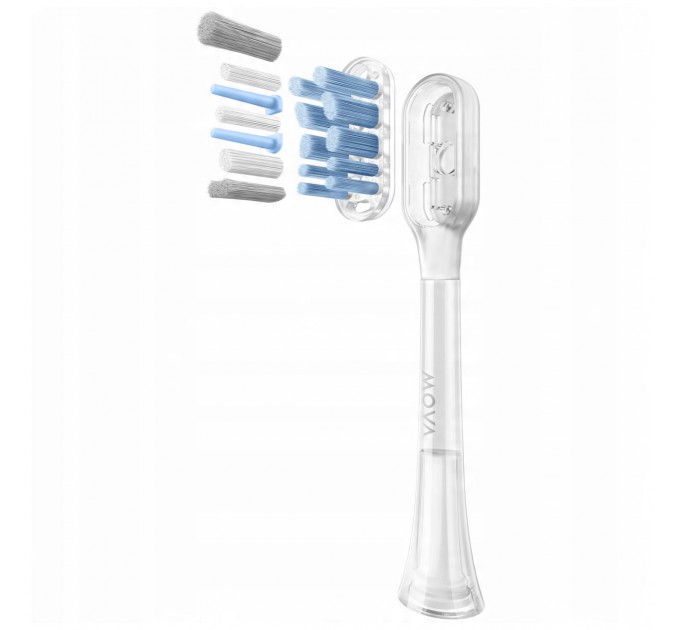 Насадка для зубної щітки Mova Fresh 3в1 3 шт (ABH3)