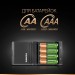 Зарядний пристрій Duracell CEF14 + AA/HR06 NI-MH 1300 mAh BL 2шт + AAA/HR03 NI-MH 750 mAh BL 2шт