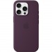 Чохол-накладка Apple Silicone Case with MagSafe для Apple iPhone 16 Pro Plum (MYYM3)