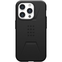 Чохол-накладка Urban Armor Gear Civilian Magsafe для Apple iPhone 15 Pro Black (114275114040)