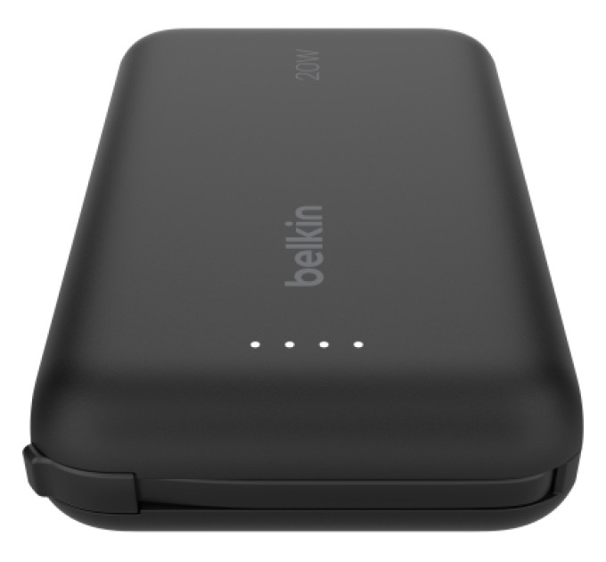 Belkin Батарея універсальна Belkin 10000mAh, 20W, USB-C, Black (BPB021HQBK)
