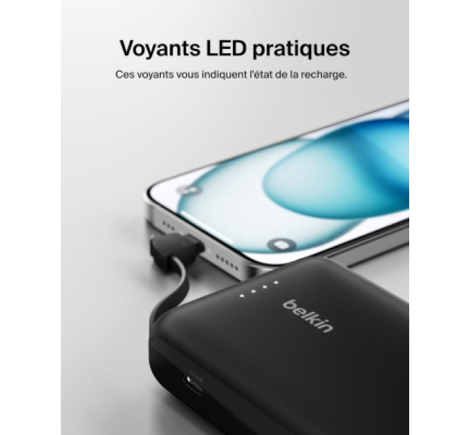 Belkin Батарея універсальна Belkin 10000mAh, 20W, USB-C, Black (BPB021HQBK)