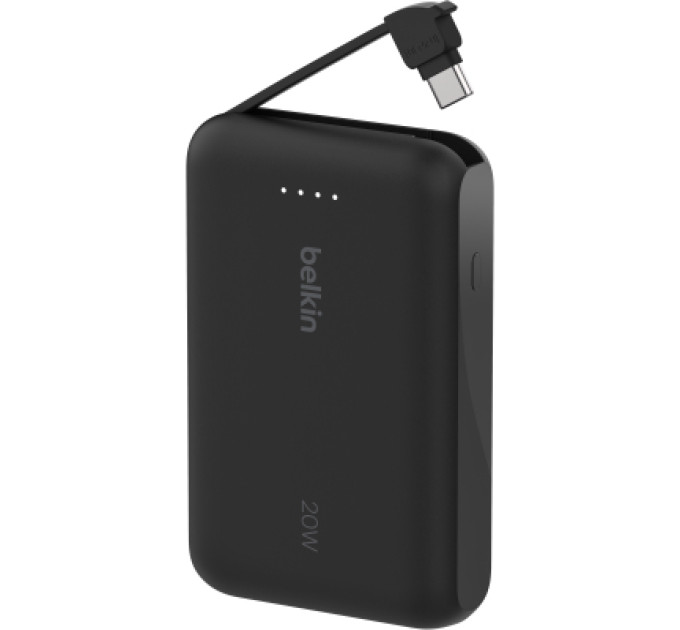 Belkin Батарея універсальна Belkin 10000mAh, 20W, USB-C, Black (BPB021HQBK)