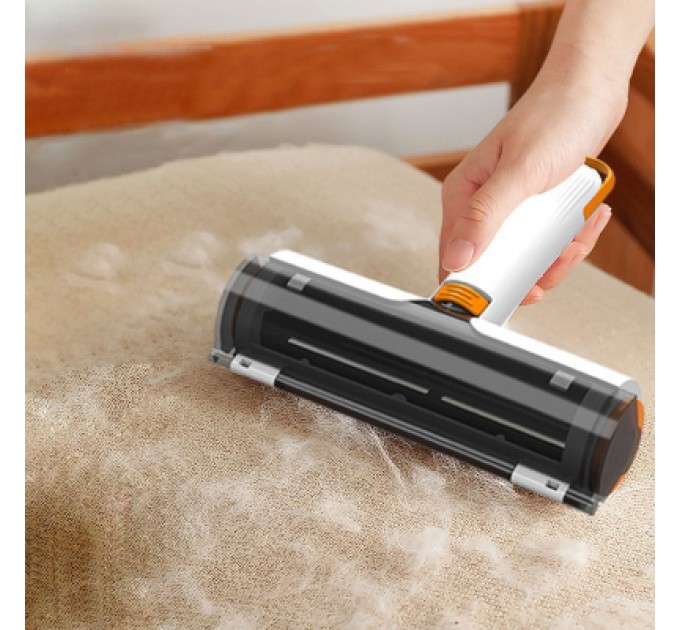 Гребінець для тварин Lapka для видалення шерсті з контейнером (LPK-18)