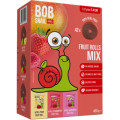 Bob Snail Цукерка Bob Snail Fruit Rolls Mix 3 смаки по 140 г (4820287101032)