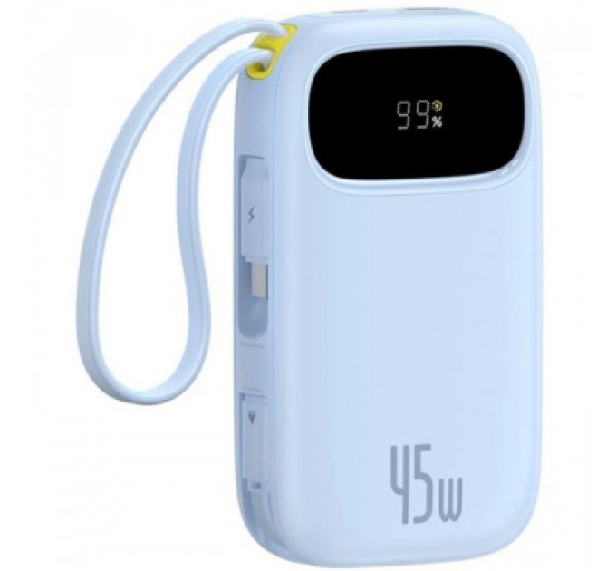 Батарея універсальна Baseus Qpow 3 20000mAh 45W PD/3.0 QC/4.0 Galaxy Blue (P10082105313-00)