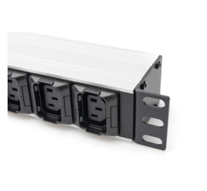 Digitus Силовий блок 19" 1U w/PDU 8xC13, 2xC19, 16A, 250V, вилка C20 Digitus (DN-95427)