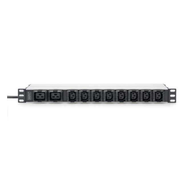 Digitus Силовий блок 19" 1U w/PDU 8xC13, 2xC19, 16A, 250V, вилка C20 Digitus (DN-95427)